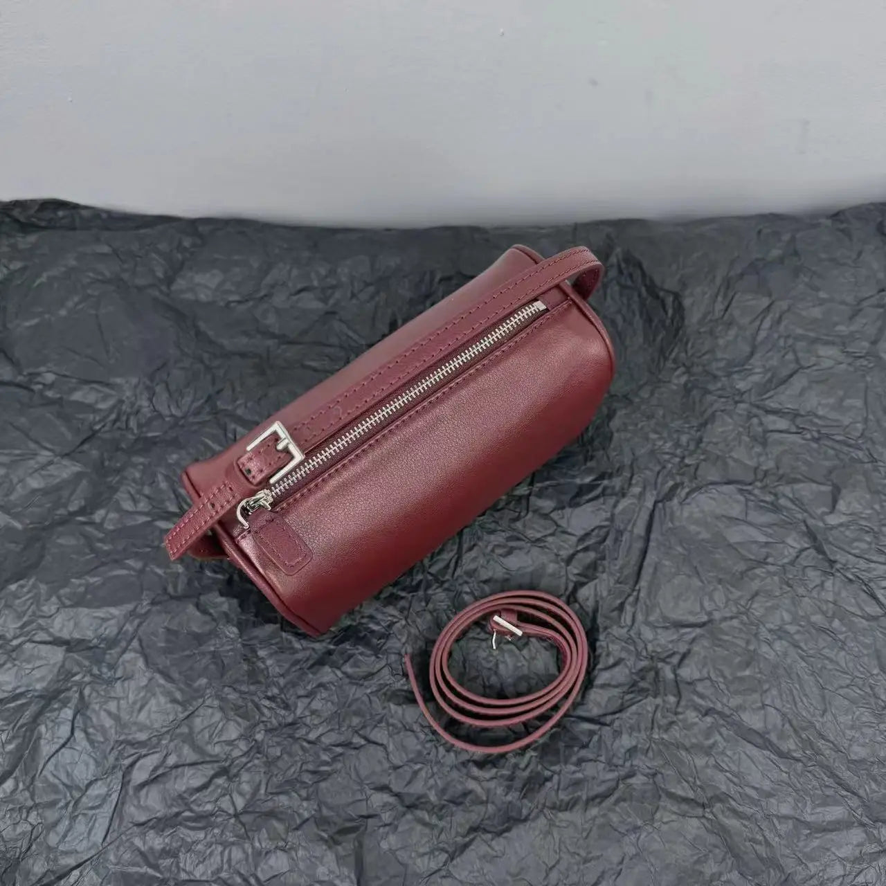 SOERA Bianca Faux Leather Crossbody Bag - Handbags -  Red