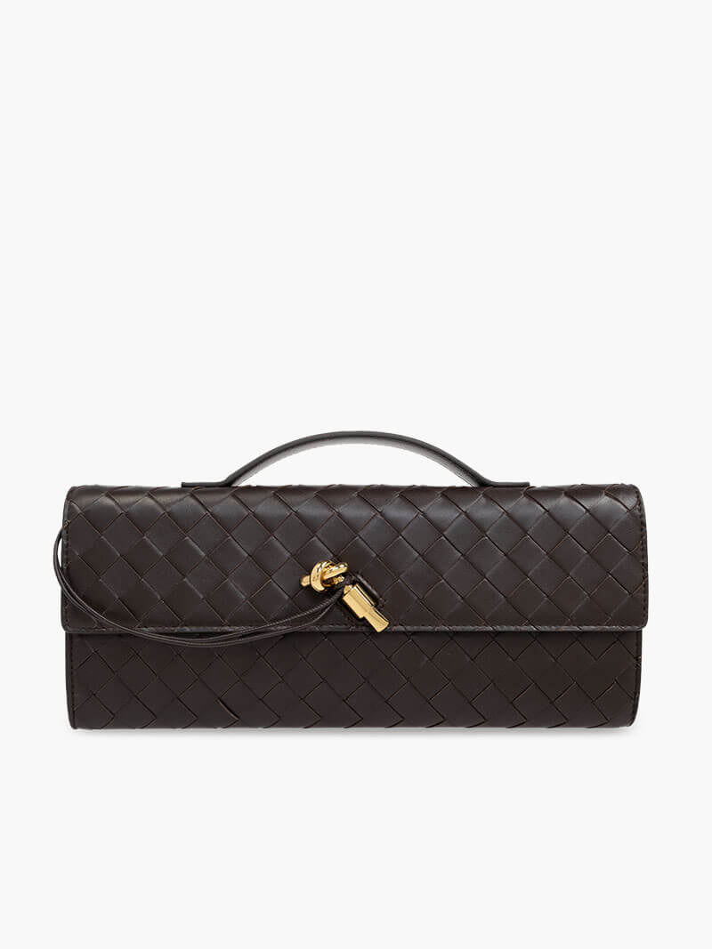 SOERA Bianca Woven Bag - Handbags - DBAD2-RE565004 Coffee