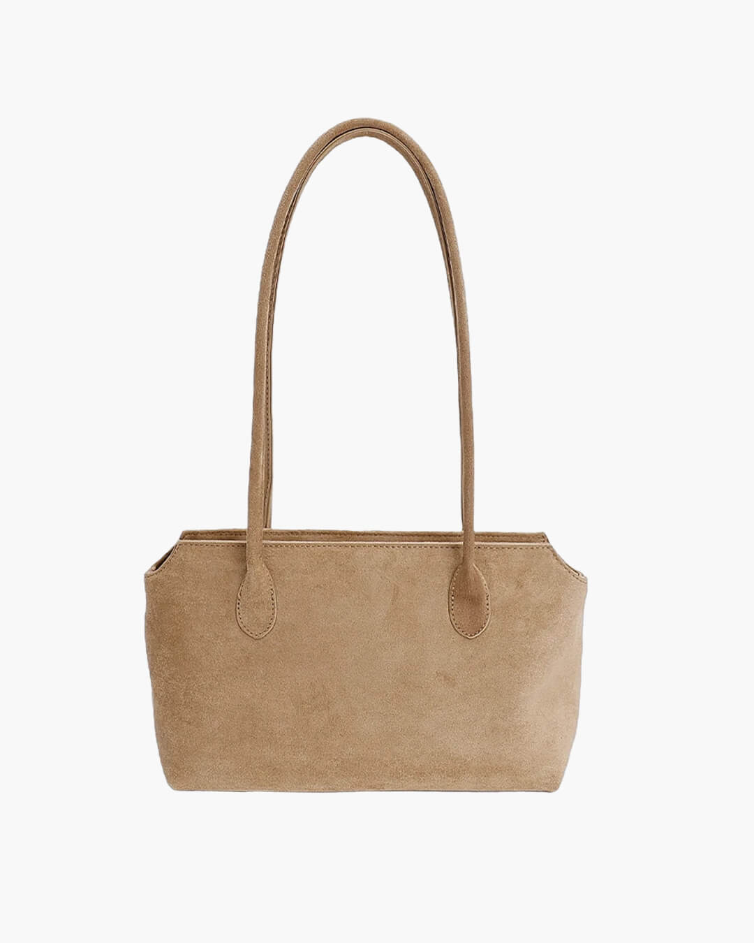 SOERA Claudine Faux Suede Shoulder Bag - for image editing - Handbags - 1005010148488406-;CP1775590141467445868 Beige One Size