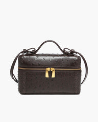 Sac boîte en cuir végan Delphine