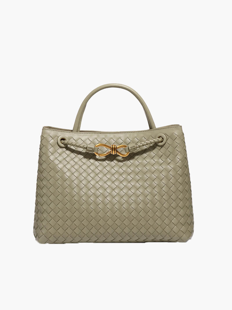 SOERA Lucia Woven Bag - Handbags - DBAD2-RE700002 Medium Olive Green