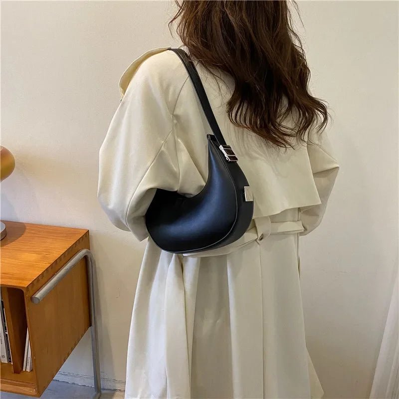 SOERA Tyla Leather Shoulder Bag - Handbags -  Beige Regular