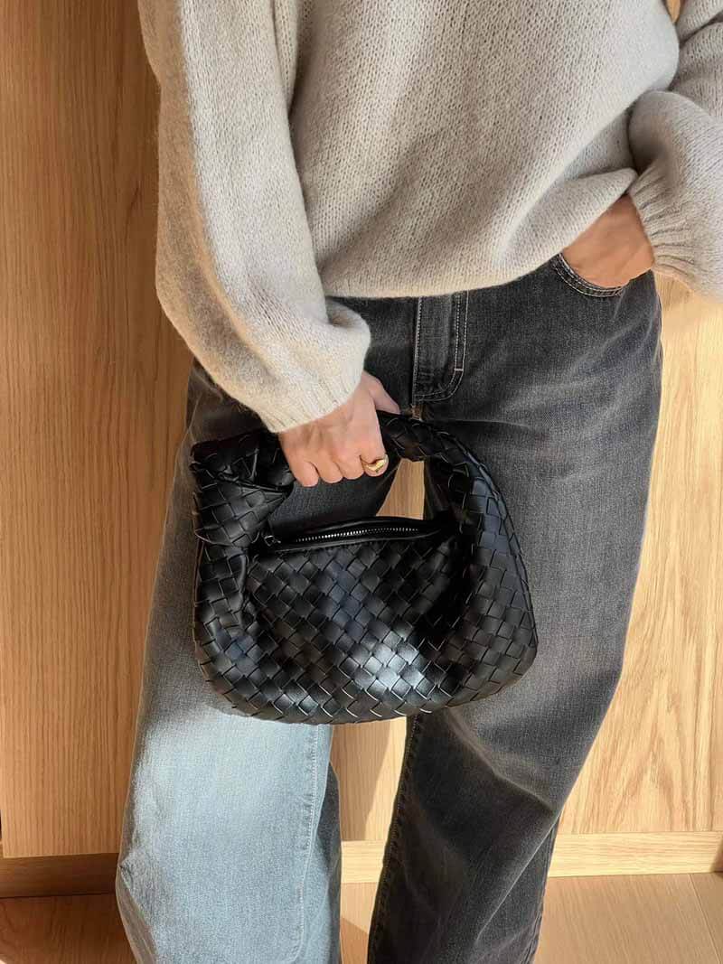 Mini sac tressé
