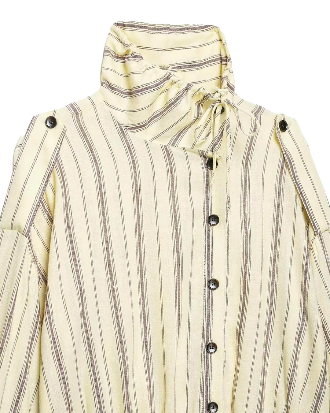 SOERA Gina Stand Collar Striped Jacket - Jacket - SOERA-830979-STR-L-22563 L
