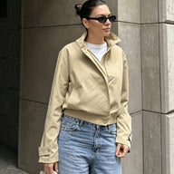 Jenny High Neck Zip Jacket