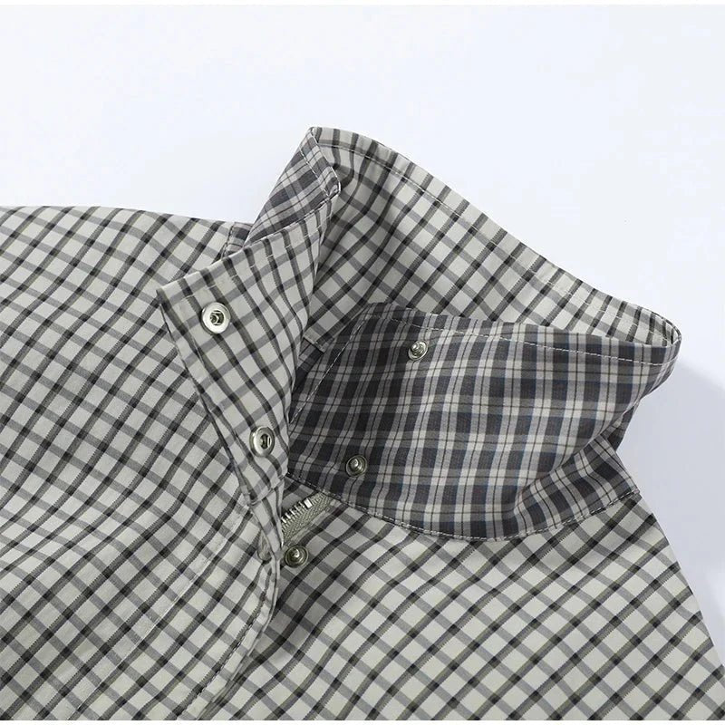 SOERA Myla Check Hooded Zip Jacket - Jacket -  Beige S