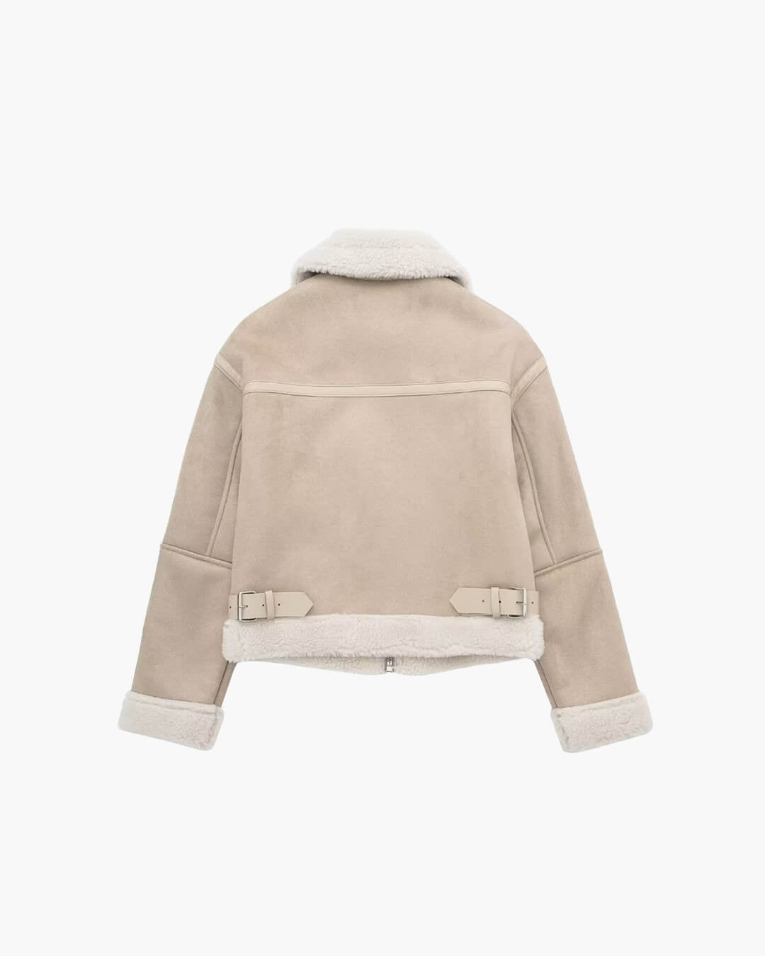 SOERA Cindy Suede Faux Fur Jacket - Jackets - gi1764442362184614101 M