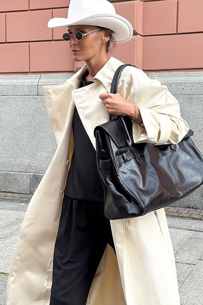 SOERA Danielle Belted Trench Coat - Jackets - TP1775436808317888440 White M