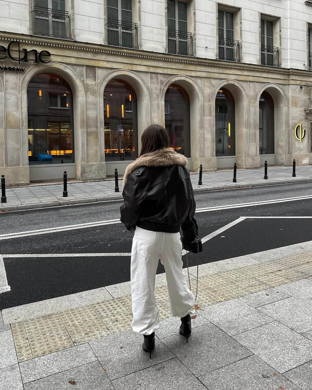 SOERA Francesca Faux Leather Jacket with Detachable Fur Collar - Jackets - 3256809993040075-;rD1764003581362819059 Brown L