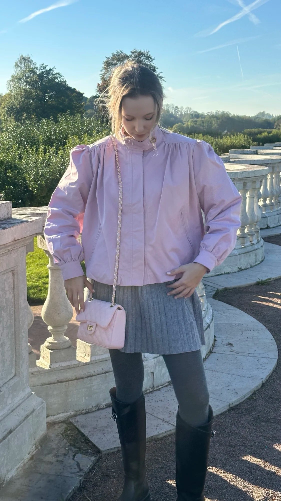 SOERA Jenna Loose Fit Pleated Jacket - Jackets - 1005009529250279-;Fi1775118758913205427 Pink M