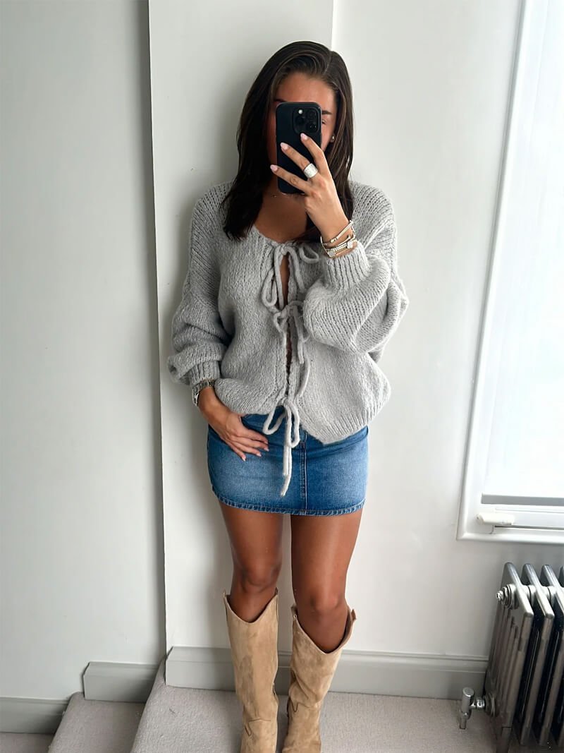 SOERA Kim Cardigan - jackets - Soera-Cherry-Cardigan-Jacket-Light-Pink/S Light Pink S