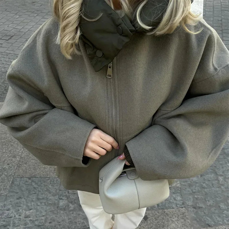 SOERA Marie Hooded Jacket - Jackets - Nz1761217667598216462 Army Green L