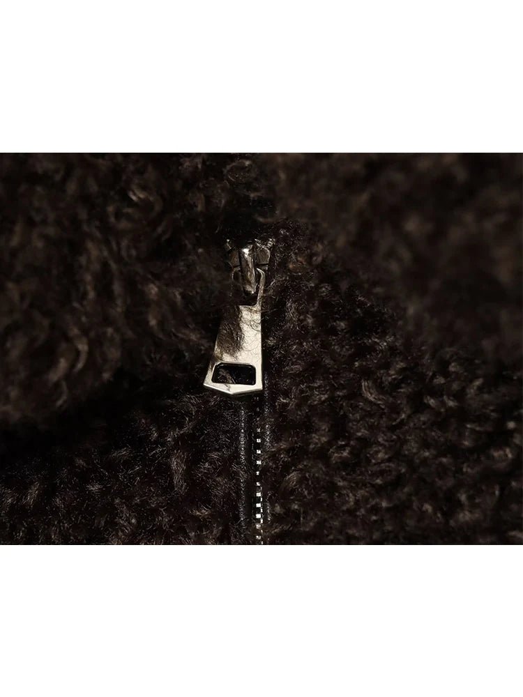 SOERA Porsha Faux Fur Teddy Jacket - Jackets - 3256809998082516-;gq1763625122410238225 Dark Brown S