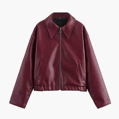 Romy Vegan Leather Jacket