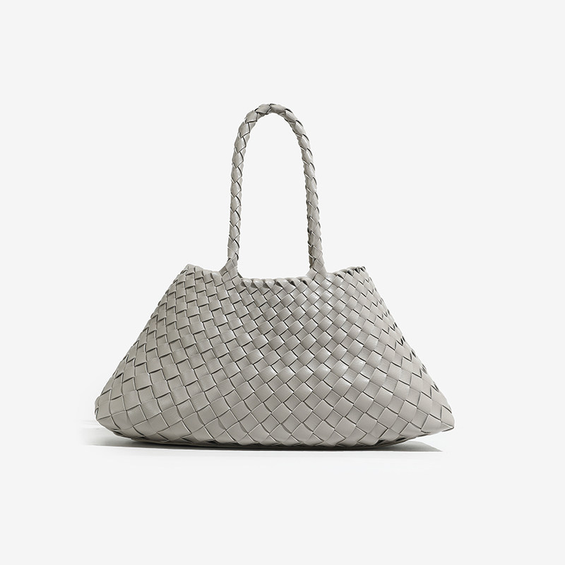 Marissa Vegan Leather Woven Bag Medium