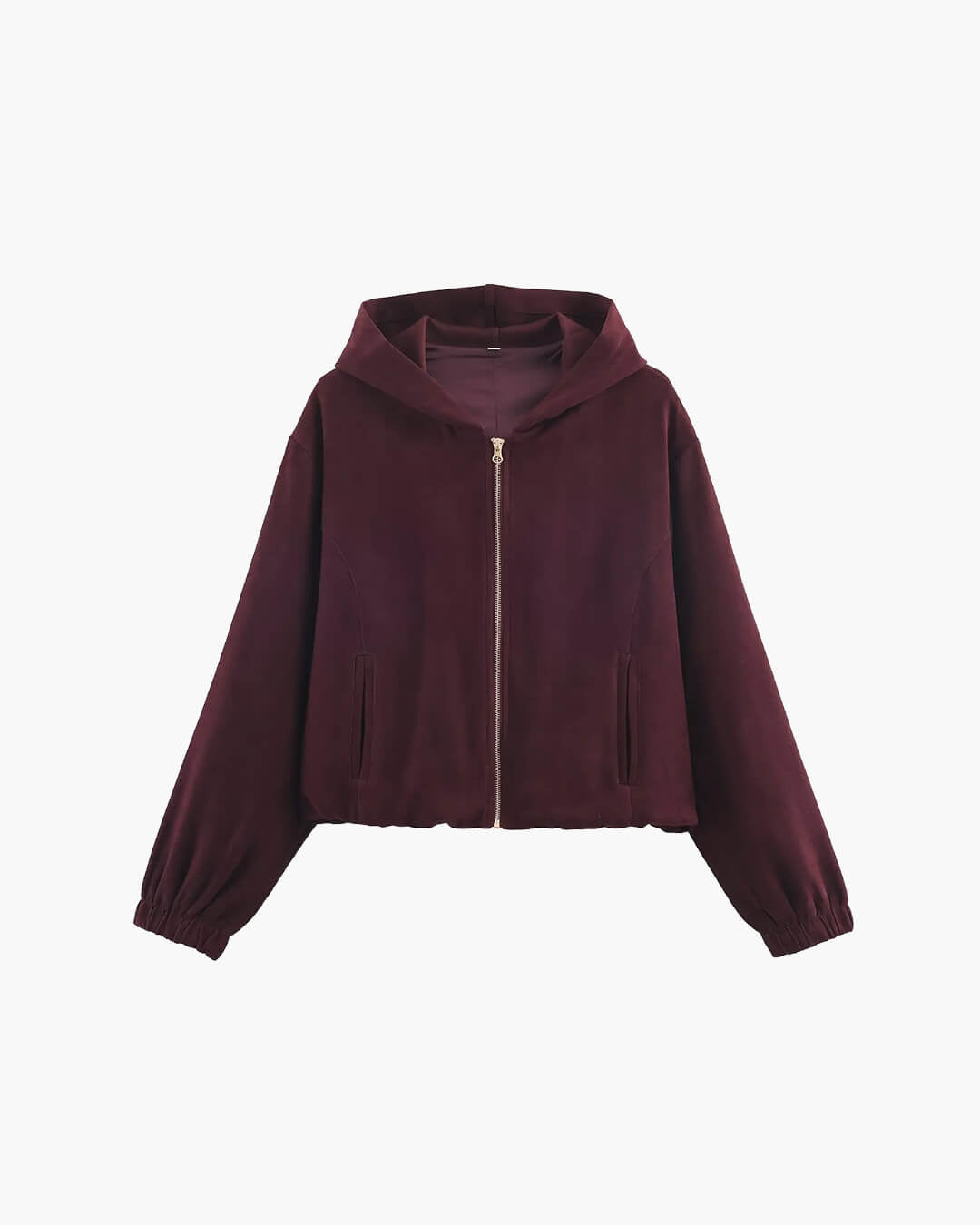 SOERA Amirah Hooded Tracksuit Set - Matching Sets - 1005010352284103-;Xz1770650302210129209 Top Burgundy