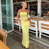 Ensemble robe crop deux pièces Ava