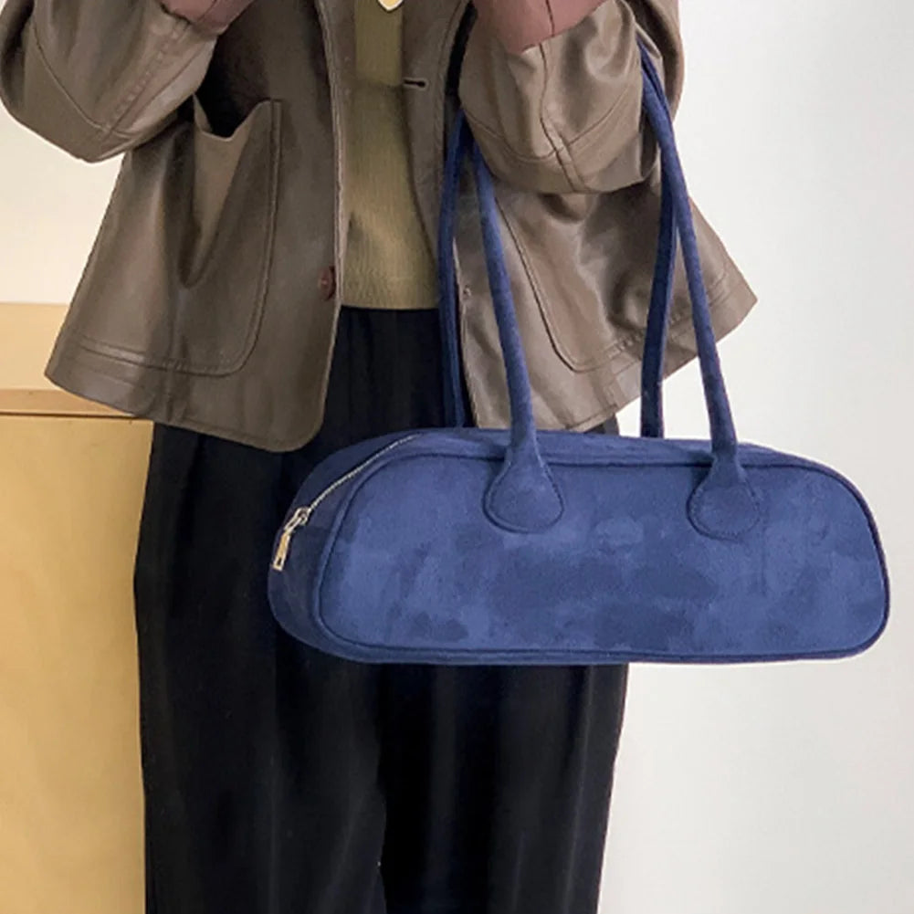 Sac en daim Pauleen Baguette