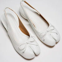 Escarpins Mary Jane ballerines à bout fendu Beatrice