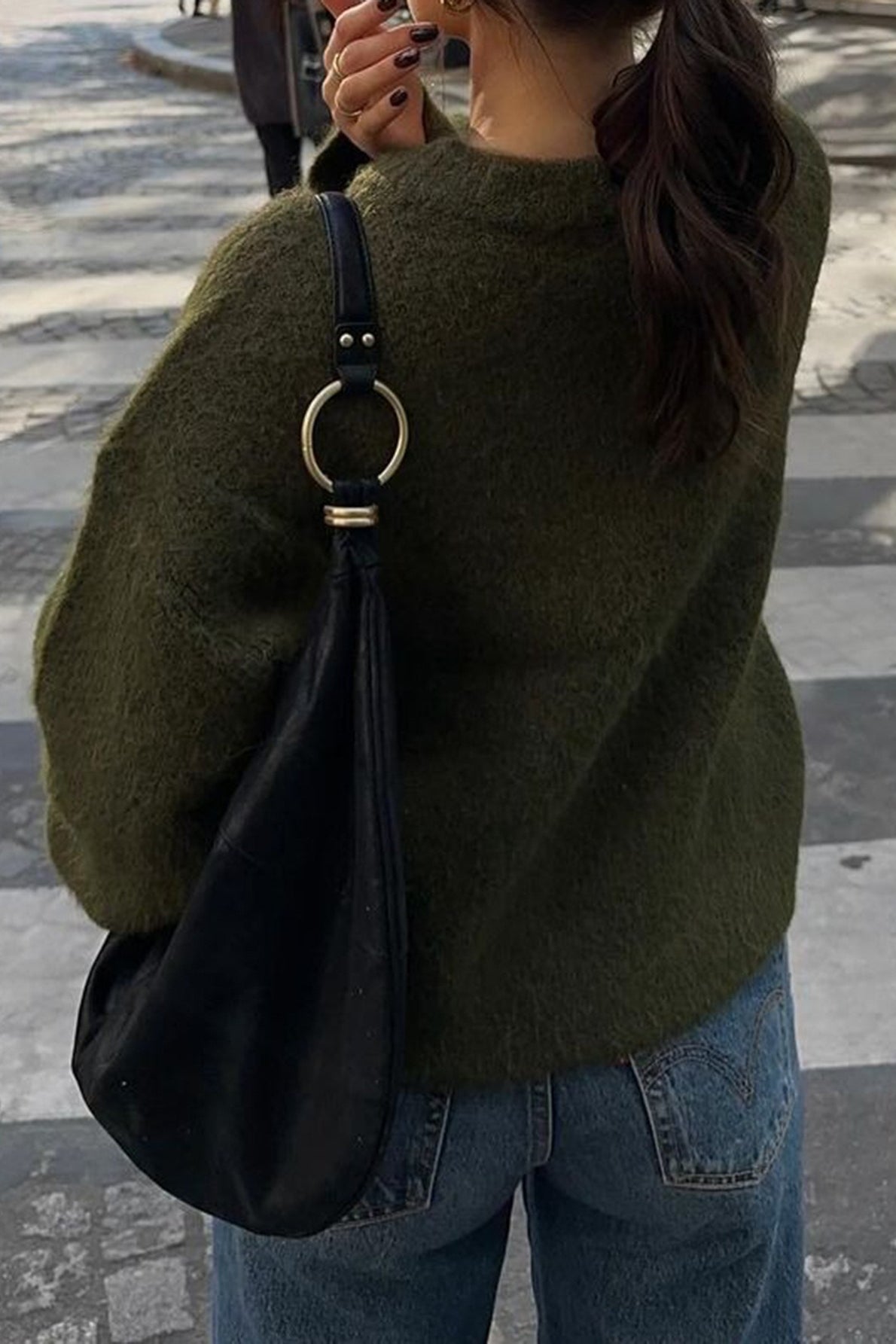 SOERA Angela Ribbed Knit Sweater - Sweater - SOERA-822083-S-GREEN-61635 S Green